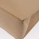 CHANEL Tote Bag Caviar Skin Beige Gold CC Auth BA11375A-11