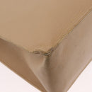 CHANEL Tote Bag Caviar Skin Beige Gold CC Auth BA11375A-12