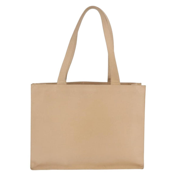 CHANEL Tote Bag Caviar Skin Beige Gold CC Auth BA11375A