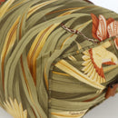 Salvatore Ferragamo Hand Bag Canvas Green Gold Auth BA11377-10