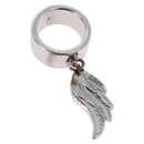 Christian Dior Ring Metall Silber Auth BA11378-1