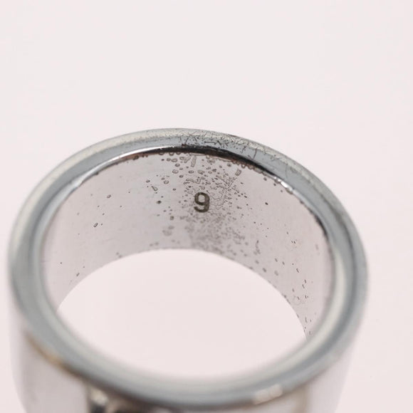 Christian Dior Ring Metall Silber Auth BA11378