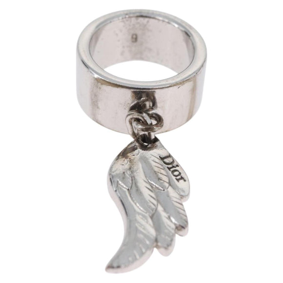 Christian Dior Ring Metall Silber Auth BA11378