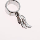 Christian Dior Ring Metall Silber Auth BA11378-7