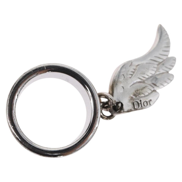Christian Dior Ring Metall Silber Auth BA11378