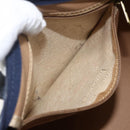 Christian Dior Trotter Canvas Hand Bag PVC Canvas Leather Navy Auth BA11379A-20