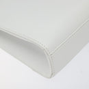 GIVENCHY Shoulder Bag Leather White Gold Auth BA1138-16