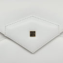 GIVENCHY Shoulder Bag Leather White Gold Auth BA1138-17