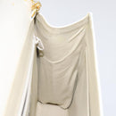 GIVENCHY Shoulder Bag Leather White Gold Auth BA1138-18