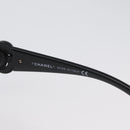 CHANEL Sunglasses plastic Black CC Auth BA11380-13