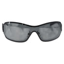 CHANEL Sunglasses plastic Black CC Auth BA11380-2