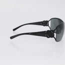 CHANEL Sunglasses plastic Black CC Auth BA11380-6
