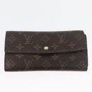 LOUIS VUITTON Monogram Wallet 2 Set LV Auth BA11389-11