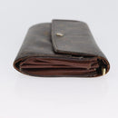 LOUIS VUITTON Monogram Wallet 2 Set LV Auth BA11389-13