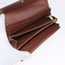 LOUIS VUITTON Monogram Wallet 2 Set LV Auth BA11389-18