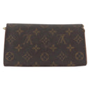 LOUIS VUITTON Monogram Wallet 2 Set LV Auth BA11389-3