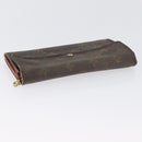 LOUIS VUITTON Monogram Wallet 2 Set LV Auth BA11389-6