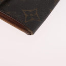 LOUIS VUITTON Monogram Wallet 2 Set LV Auth BA11389-8