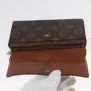 LOUIS VUITTON Monogram Wallet 2 Set LV Auth BA11389-9