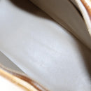 LOUIS VUITTON Monogram Vernis Houston Hand Bag Beige M91004 LV Auth BA1139-11