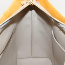 LOUIS VUITTON Monogram Vernis Houston Hand Bag Beige M91004 LV Auth BA1139-18