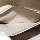 LOUIS VUITTON Monogram Vernis Houston Hand Bag Beige M91004 LV Auth BA1139-21