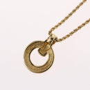 Christian Dior Necklace metal Gold Tone Auth BA11393-10