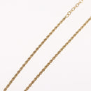 Christian Dior Necklace metal Gold Tone Auth BA11393-13