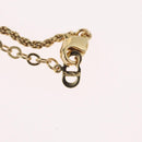 Christian Dior Necklace metal Gold Tone Auth BA11393-16