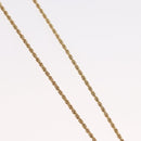 Christian Dior Necklace metal Gold Tone Auth BA11393-5