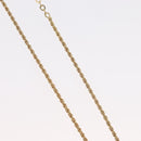 Christian Dior Necklace metal Gold Tone Auth BA11393-6