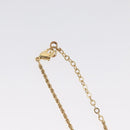 Christian Dior Necklace metal Gold Tone Auth BA11393-8