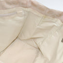 CHANEL New Travel Line Tote Bag Nylon Beige Silver CC Auth BA11399-18