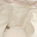 CHANEL New Travel Line Tote Bag Nylon Beige Silver CC Auth BA11399-19