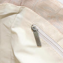 CHANEL New Travel Line Tote Bag Nylon Beige Silver CC Auth BA11399-20