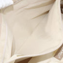 CHANEL New Travel Line Tote Bag Nylon Beige Silver CC Auth BA11399-11