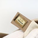 CHANEL New Travel Line Tote Bag Nylon Beige Silver CC Auth BA11399-12