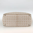 CHANEL New Travel Line Tote Bag Nylon Beige Silver CC Auth BA11399-5