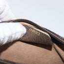 GUCCI GG Supreme Web Sherry Line Bag PVC Beige Gold 89 01 012 Auth BA11401-12
