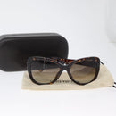 LOUIS VUITTON Sunglasses plastic Brown Z1597E LV Auth BA11404-12