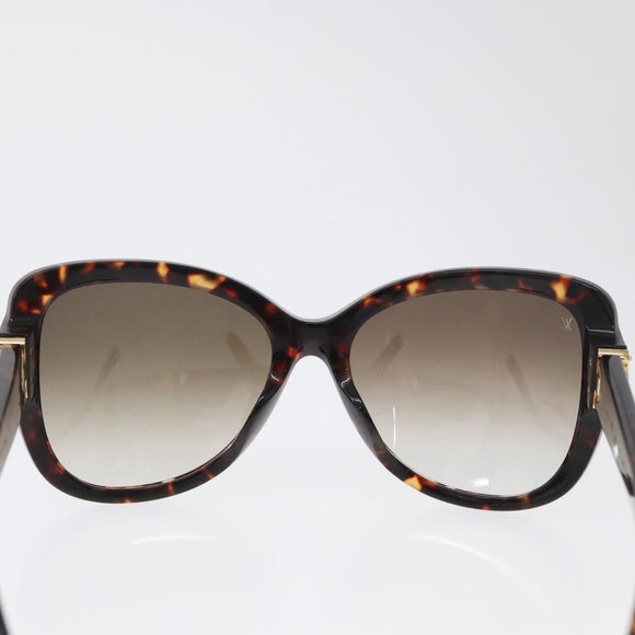 LOUIS VUITTON Sunglasses plastic Brown Z1597E LV Auth BA11404