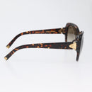 LOUIS VUITTON Sunglasses plastic Brown Z1597E LV Auth BA11404-5