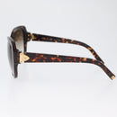 LOUIS VUITTON Sunglasses plastic Brown Z1597E LV Auth BA11404-7