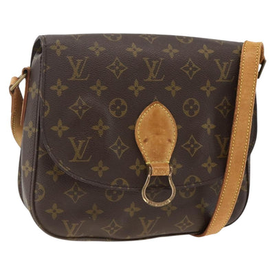 LOUIS VUITTON Monogram Saint Cloud GM Shoulder Bag M51242 LV Auth BA11406