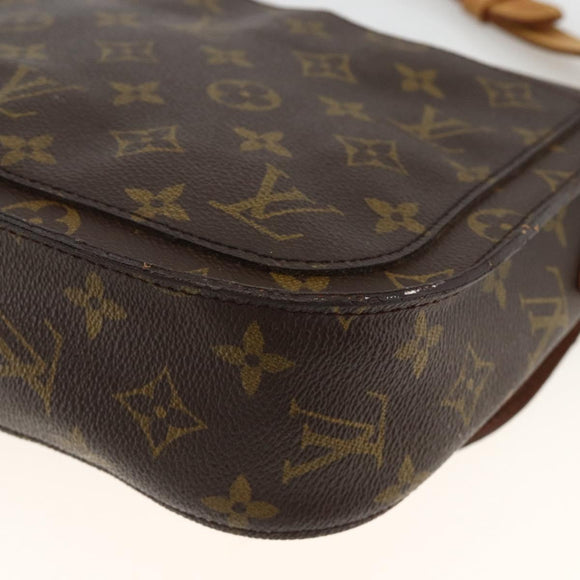 LOUIS VUITTON Monogram Saint Cloud GM Shoulder Bag M51242 LV Auth BA11406