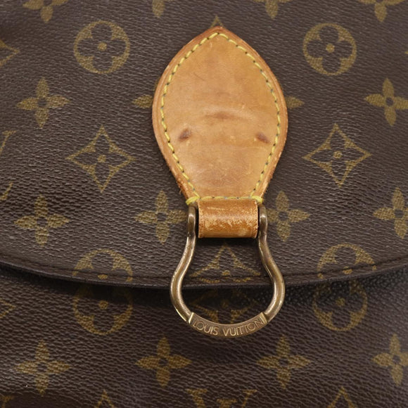LOUIS VUITTON Monogram Saint Cloud GM Shoulder Bag M51242 LV Auth BA11406