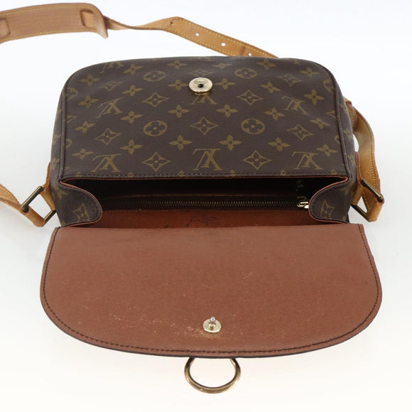 LOUIS VUITTON Monogram Saint Cloud GM Shoulder Bag M51242 LV Auth BA11406