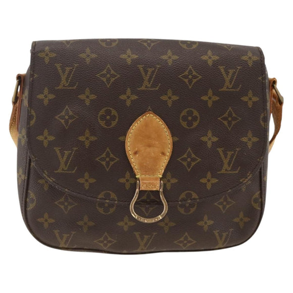 LOUIS VUITTON Monogram Saint Cloud GM Shoulder Bag M51242 LV Auth BA11406