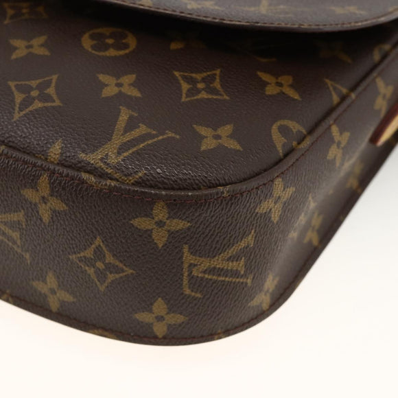 LOUIS VUITTON Monogram Saint Cloud GM Shoulder Bag M51242 LV Auth BA11407A