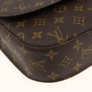 LOUIS VUITTON Monogram Saint Cloud GM Shoulder Bag M51242 LV Auth BA11407A-15